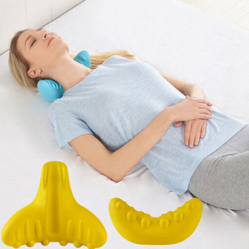 New Authentic C-Rest Neck Massage Neck and Shoulder Correction Pain Relief Pillow Release Tension Comfortable