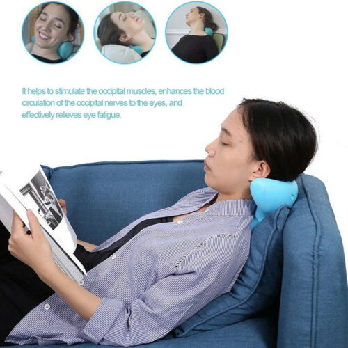 New Authentic C-Rest Neck Massage Neck and Shoulder Correction Pain Relief Pillow Release Tension Comfortable